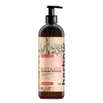   Herbow botanic color intense (mosódiós) folyékony mosószer színes ruhákhoz, zöldellő rét és gyöngyvirág illat 1000 ml
