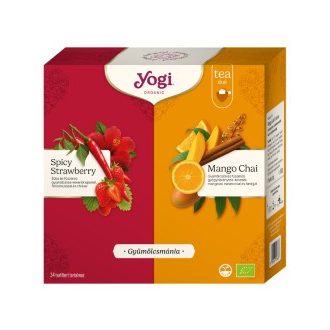 Yogi bio tea ajándékcsomag gyümölcs mánia 1 db