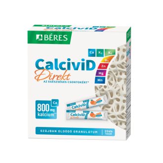 Béres calcivid 7 direkt granulátum 20 db