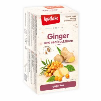 Apotheke gyömbér és homoktövis tea 20x2g 40 g