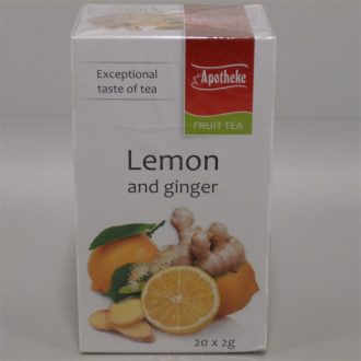 Apotheke gyömbéres citrom tea 20x2,5g 50 g