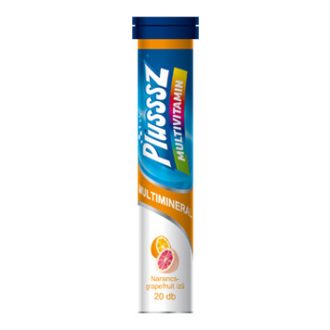 Plussz duo multivitamin multimineral pezsgőtabletta 20 db