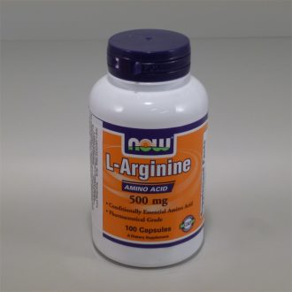 Now l-arginin kapszula 500mg 100 db