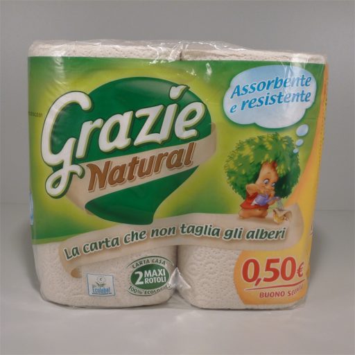 Grazie Natural lucart tekercses kéztörlő papír 2 db