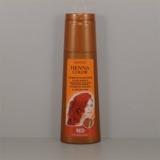   Henna Color hajsampon piros és vörös árnyalatú hajra 250 ml