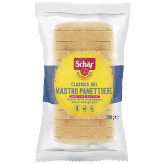 Schär gluténmentes kenyér classic szeletelt fehér 300 g