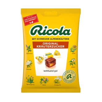 Ricola cukorka original herbs zacskós 75 g