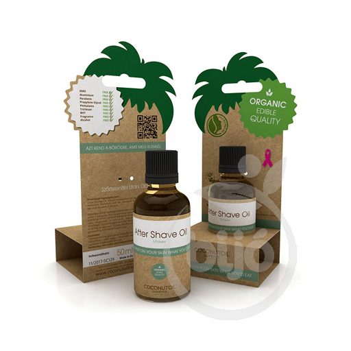 Coconutoil cosmetics bio after shave oil unisex 50 ml