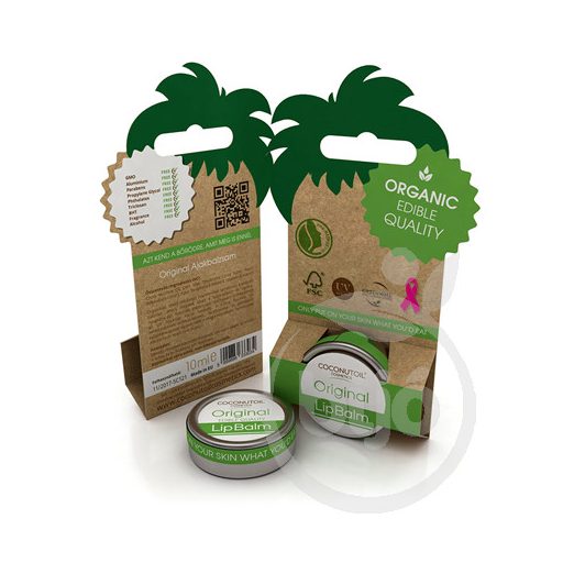 Coconutoil cosmetics bio ajakápoló original 10 ml