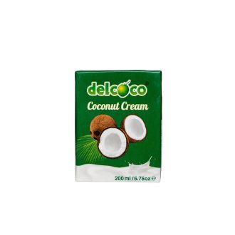 Delcoco kókuszkrém 24% 200 ml