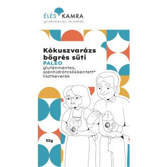  Éléskamra kókuszvarázs paleo bögrés süti szénhidrátcsökkentett lisztkeverék 52 g