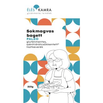   Éléskamra sokmagvas paleo bagett szénhidrátcsökkentett lisztkeverék 215 g