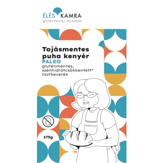   Éléskamra tojásmentes paleo puha kenyér szénhidrátcsökkentett lisztkeverék 175 g