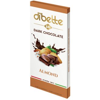   Dibette mandula ízű krémmel töltött étcsokoládé fruktózzal 80 g