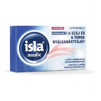 Isla medic hydro+ torok pasztilla 20 db