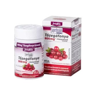 Jutavit tőzegáfonya+aranyvessző kivonat tabletta 60 db