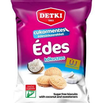 Detki cukormentes kókuszos omlós keksz 180 g