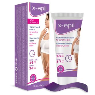 X-Epil szőrtelenítő krém arcra, bikini vonalra 40 ml
