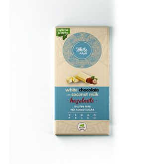   Health Market White Delight Kókusztejes fehércsokoládé egész mogyoróval 80g