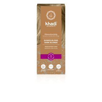 Khadi bio hajfesték por sötétszőke 100 g
