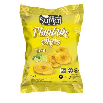 Samai plantain főzőbanán chips lime 70 g