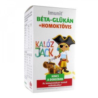   Imunit kalóz jack béta-glükán homoktövis tabletta szamóca ízű 30 db