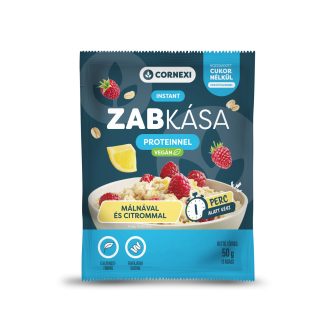   Cornexi málnás-citromos protein zabkása édesítőszerrel, vegán 50g