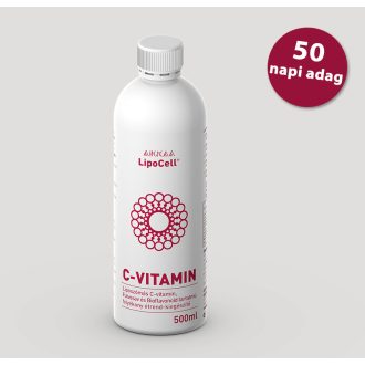   Lipocell c-vitamin folyékony étrend-kiegészítő meggy 500 ml