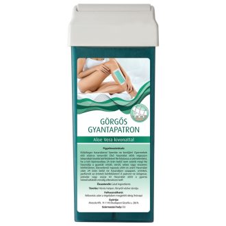   Aloe Vera Organic görgős gyantapatron aloe vera kivonattal széles görgőfejjel 100 ml