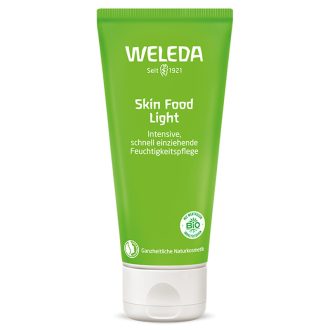   Weleda skin food light gyorsan beszívódó, intenzív hidratáló bőrápoló krém arcra és testre, száraz bőrre 75 ml