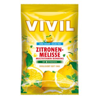   Vivil cukormentes multivitaminos frissítő citromos cukor 60 g