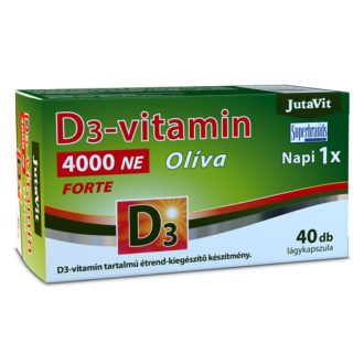 Jutavit d3-vitamin 4000 NE olíva 40 db