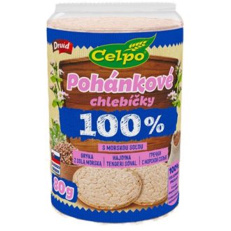 Celpo hajdina tallérok tengeri sóval 80 g