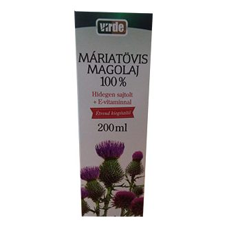 Virde máriatövis magolaj e-vitaminnal 100% 200 ml