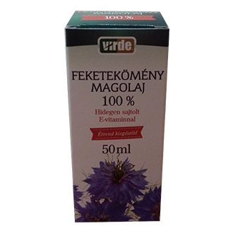 Virde feketekömény magolaj e-vitaminnal 100% 50 ml