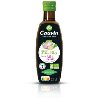 Cauvin bio fokhagymás-petrezselymes olívaolaj 250 ml