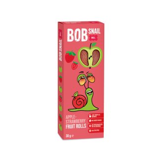 Bob Snail gyümölcstekercs alma-eper 30 g