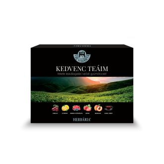 Herbária kedvenc teáim fekete tea válogatás 6x5 db