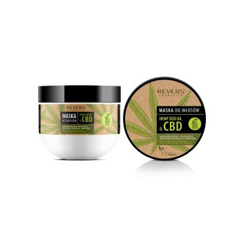   Revers cbd kendermag olajos vegán hajpakolás regeneráló 250 ml