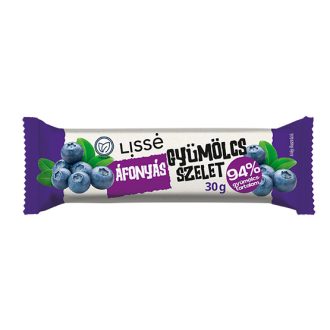 Lissé vegán gyümölcsszelet feketeáfonyás 30 g