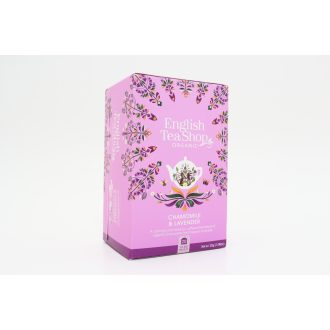   English Tea Shop 20 bio kamilla és levendula tea 20x1,5g 30 g