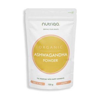 Nutriqa organic ashwagandha por 125 g