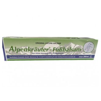 Alpenkrauter fussbalzsam 200 ml