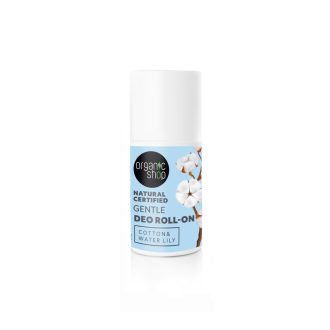   Organic Shop bio minősített golyós dezodor gyapottal és tavirózsával 50 ml