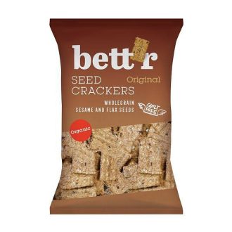   Bettr bio vegán teljes kiőrlésű magvas kréker sós 150 g