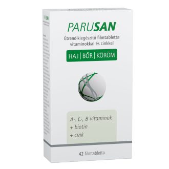   Parusan haj, bőr, köröm vitamin cinkkel étrend-kiegészítő filmtabletta 42 db