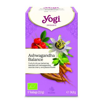 Yogi bio tea ashwagandha egyensúly 17x2g 34 g