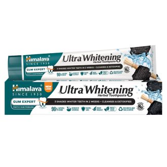   Himalaya ultra whitening faszenes fogfehérítő gyógynövényes fogkrém 75 ml