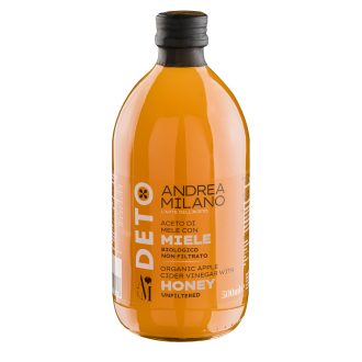   Deto bio szűretlen almaecet fúzió mézzel "anyaecettel" 500 ml