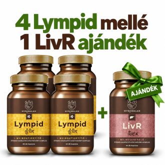   Myrobalan lympid nyirokrendszer- és vértisztító gyógynövény-komplex vegán kapszula 60 db